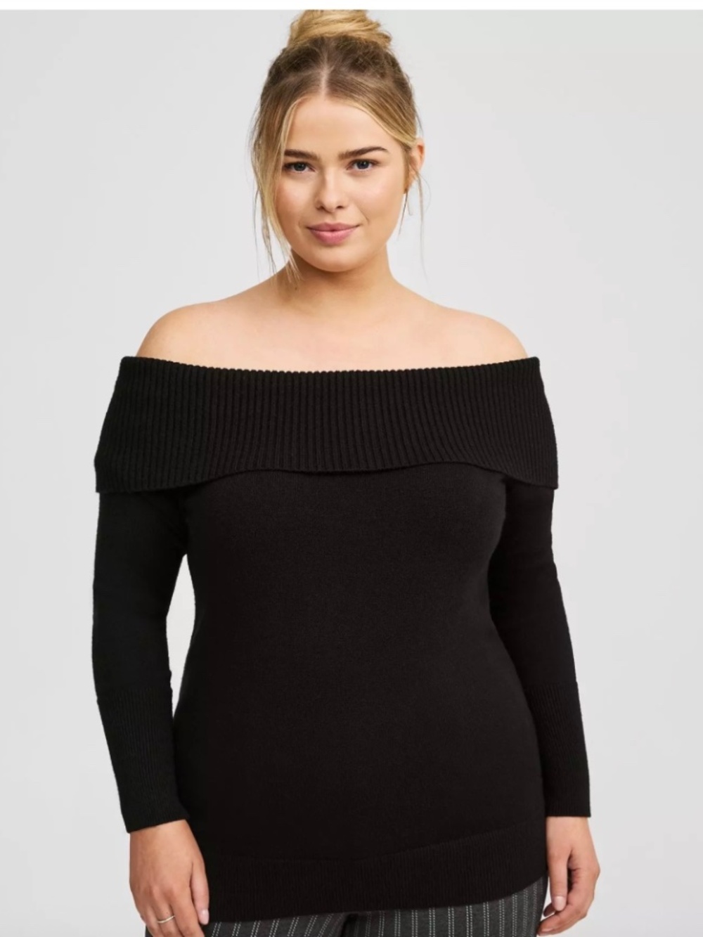 OFF-SHOULDER SWEATER -  NEW